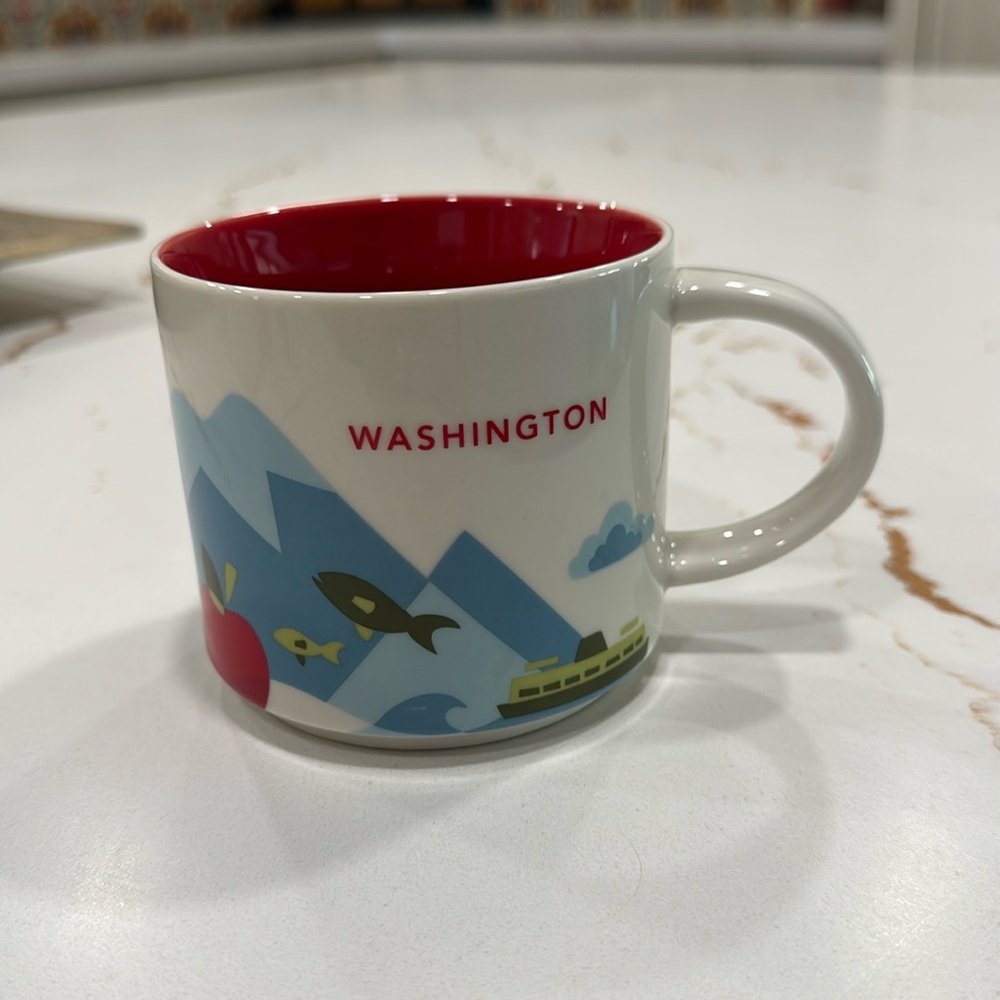 Starbucks Washington You  Are Here  Series 14 oz mug